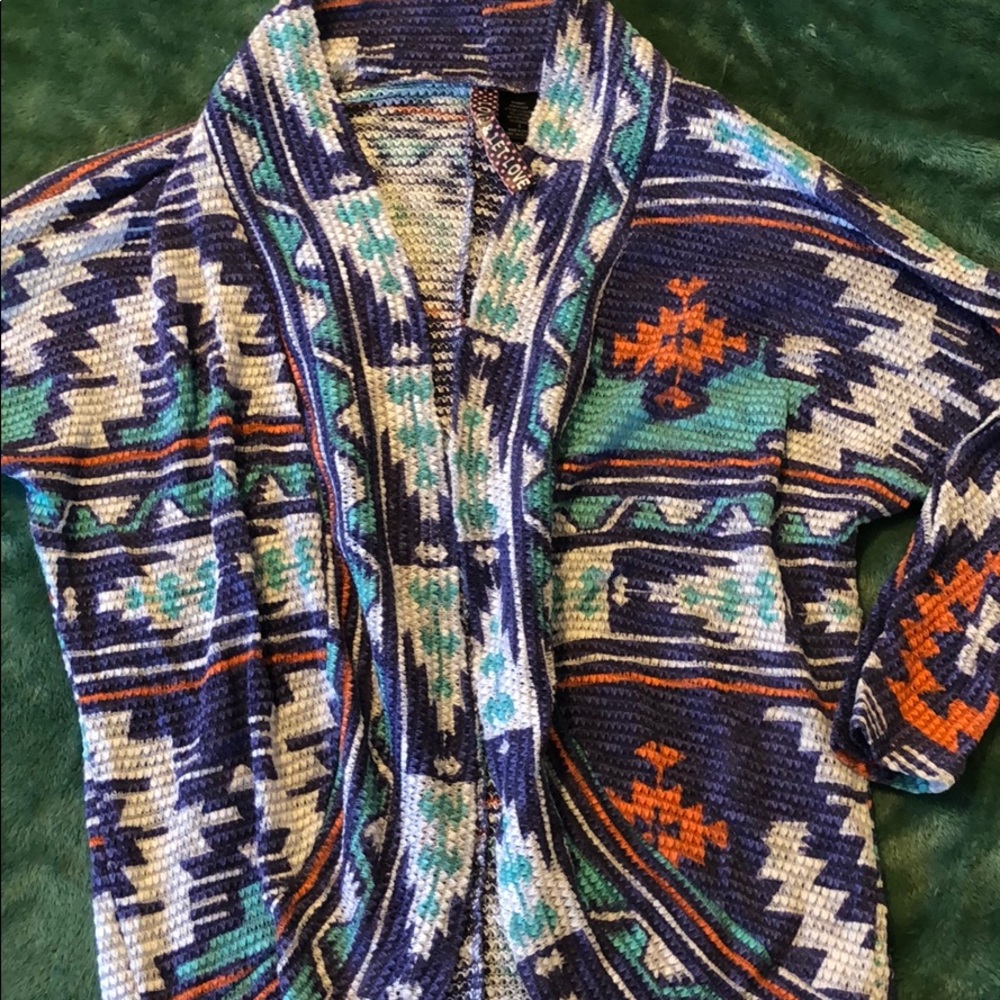 Love & Let Love Aztec Cardigan